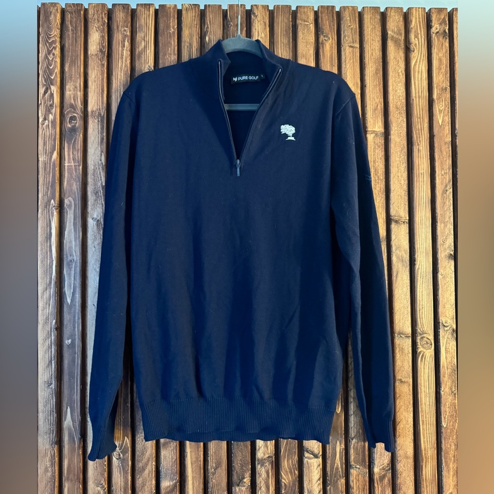 Men’s Pure Golf Merino Wool Quarter Zip